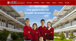 Desktop Screenshot of colegiounionmexico.com